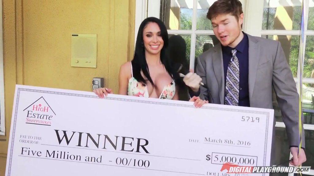 Jackie Wood celebrates lottery winning having wild sex