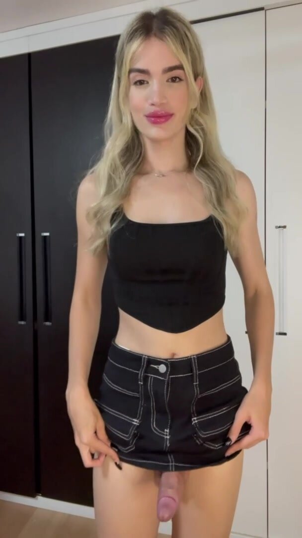 i hide the best part of my body under my skirt