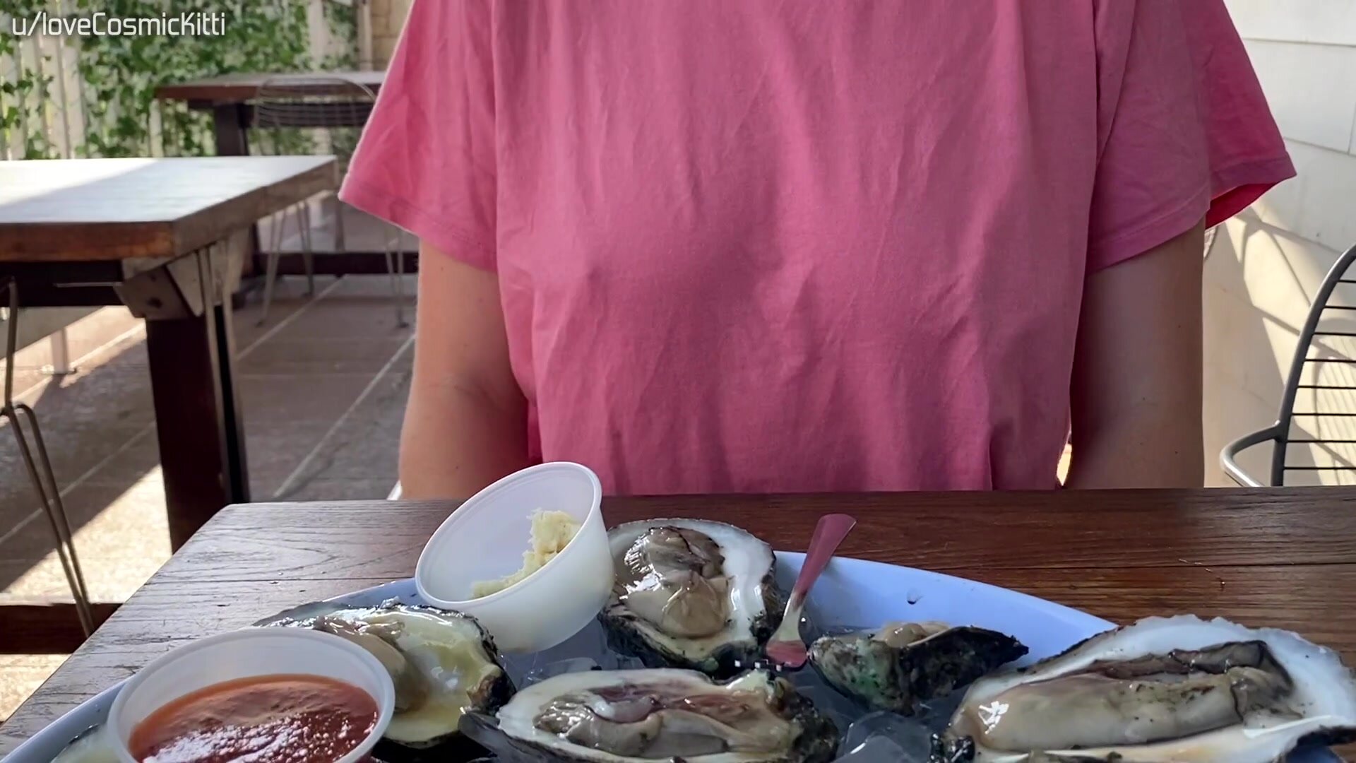 POV: you go to dinner with me and I'm too horny to sit still