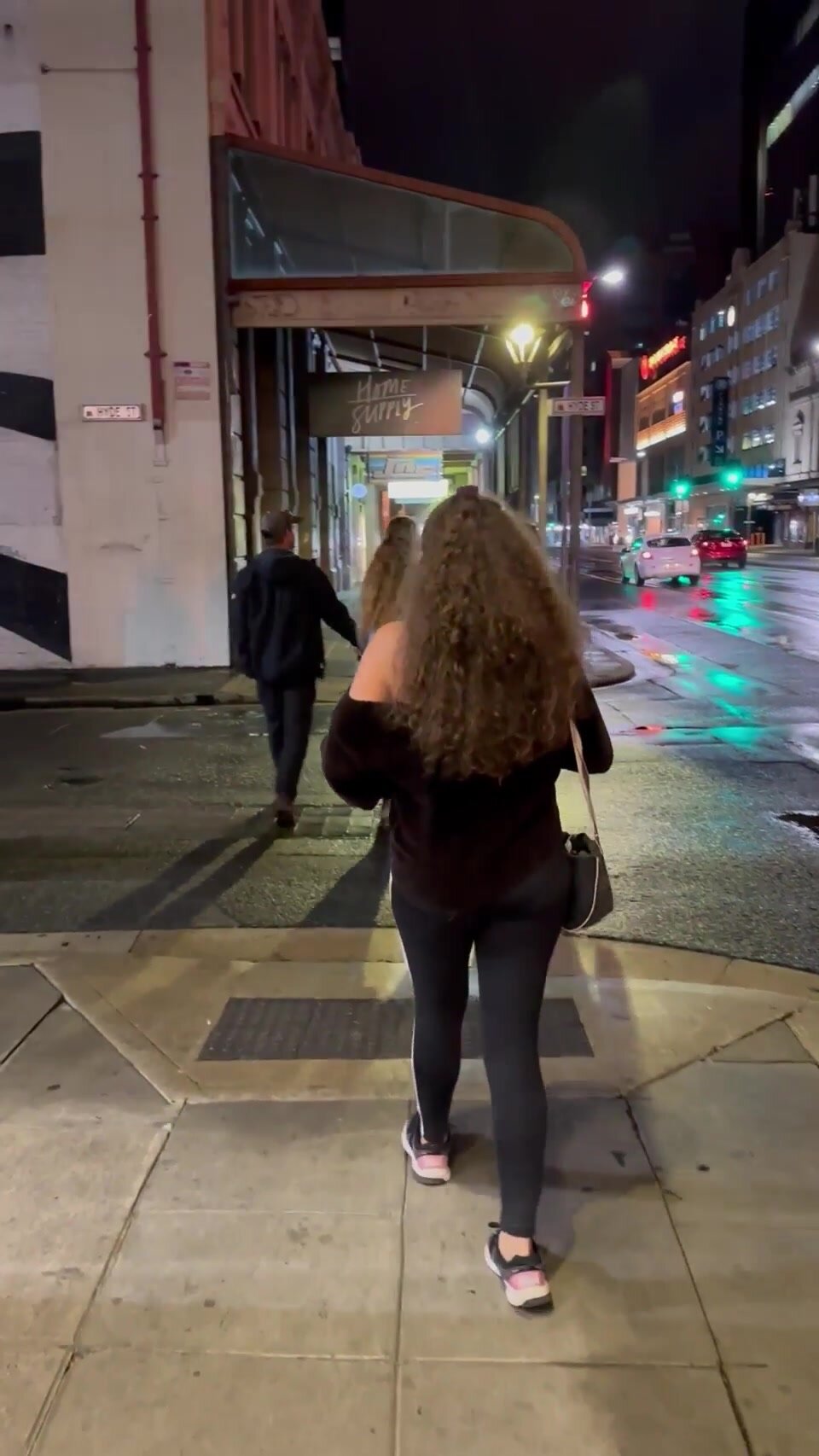 Just walking down the street