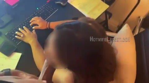 Working home while i eat up a thick black cock bull