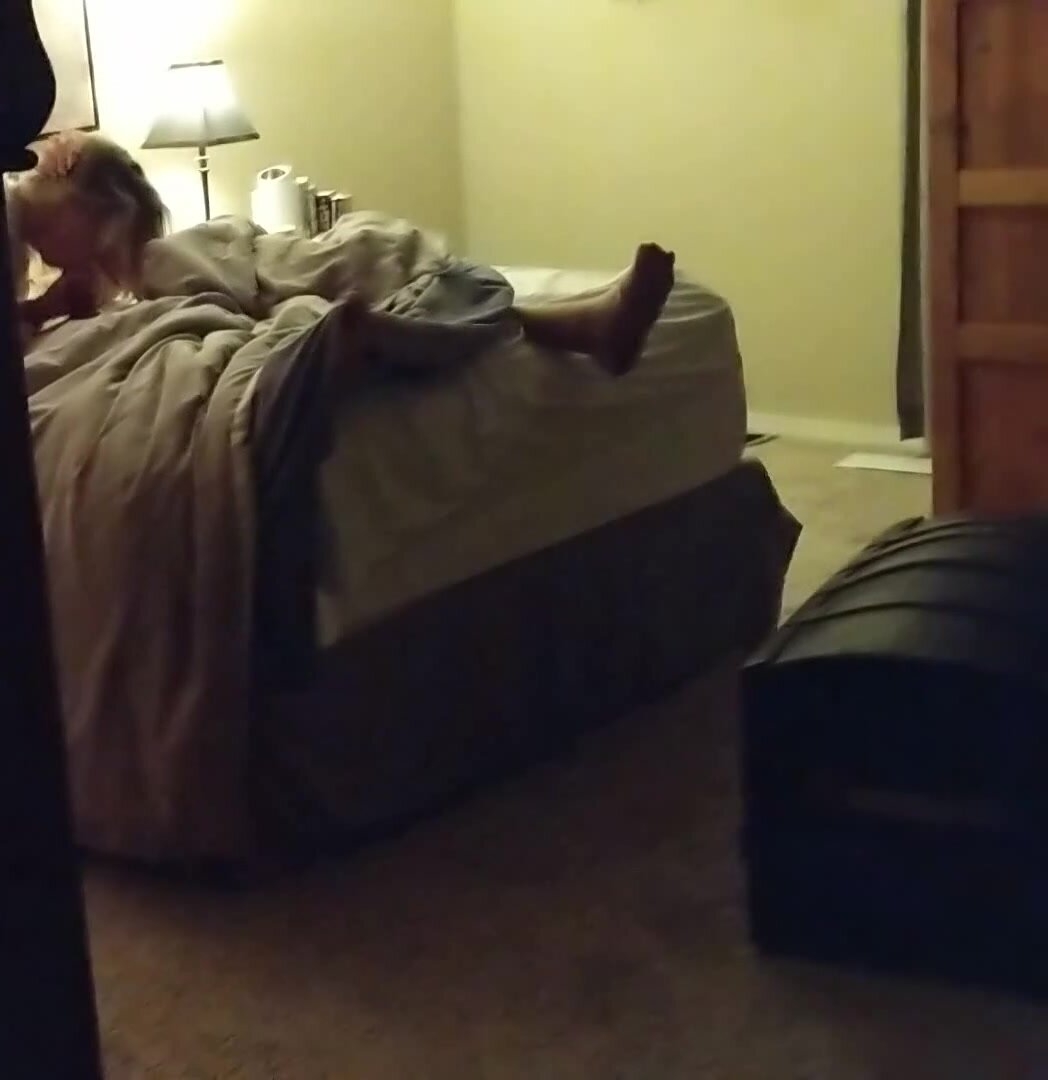 Husband came home just in time to record this guy exploding in my mouth.