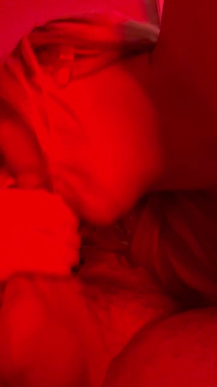 She strokes it. I suck it.