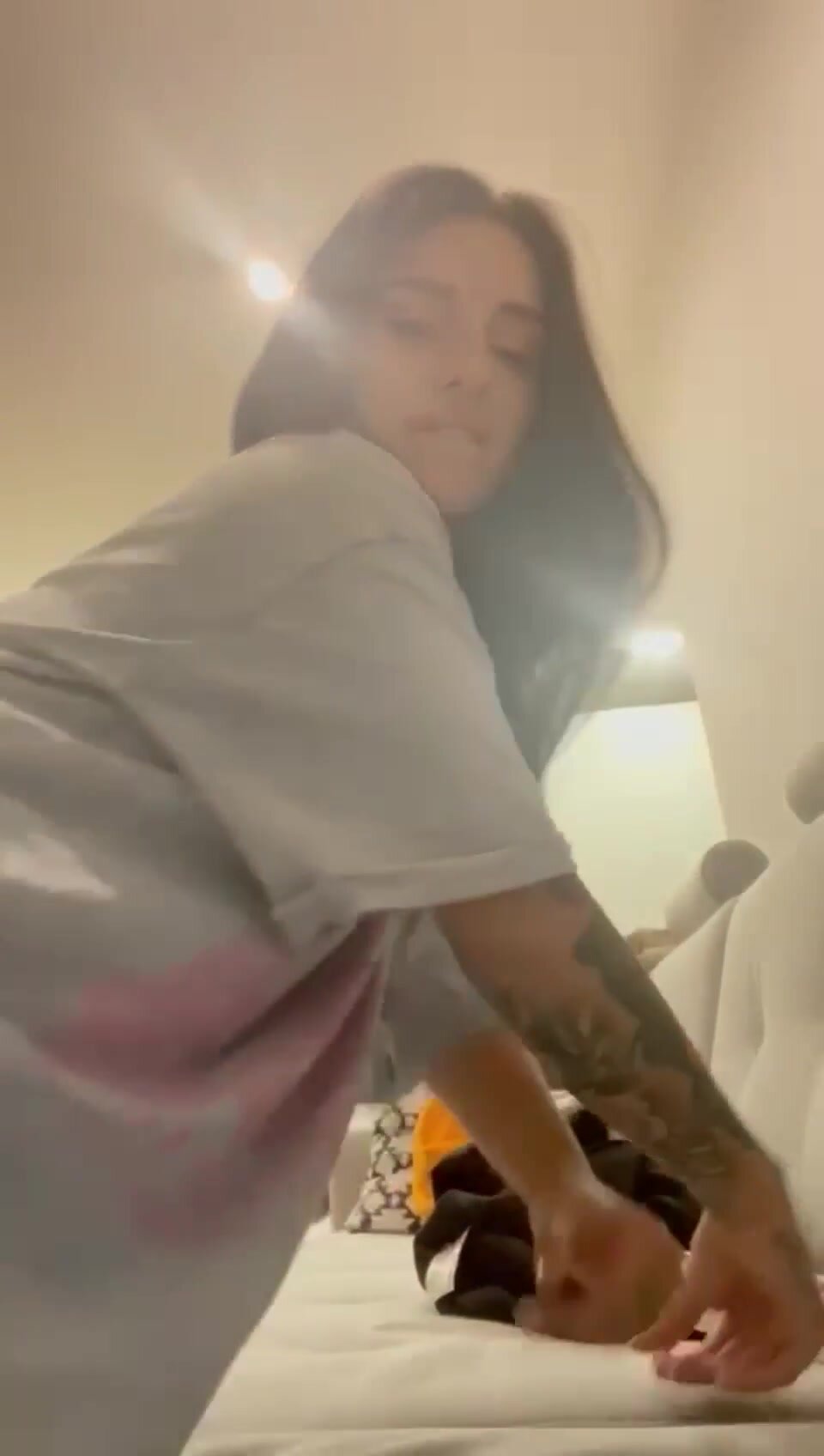 I wanted to show you what's under my dress today