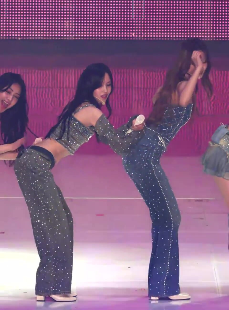 MINA, TZUYU, and MOMO