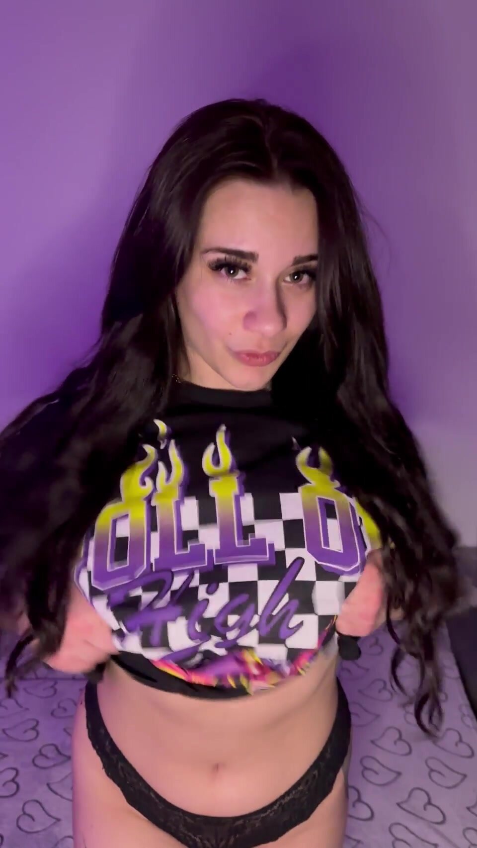 got a huge surprise hiding underneath my shirt :P