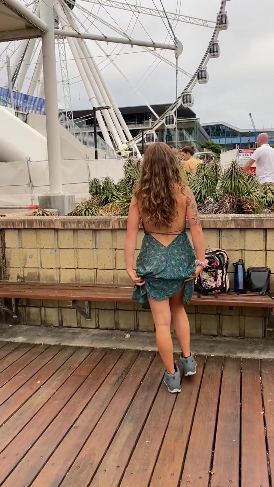 Just showing my ass in Brisbane