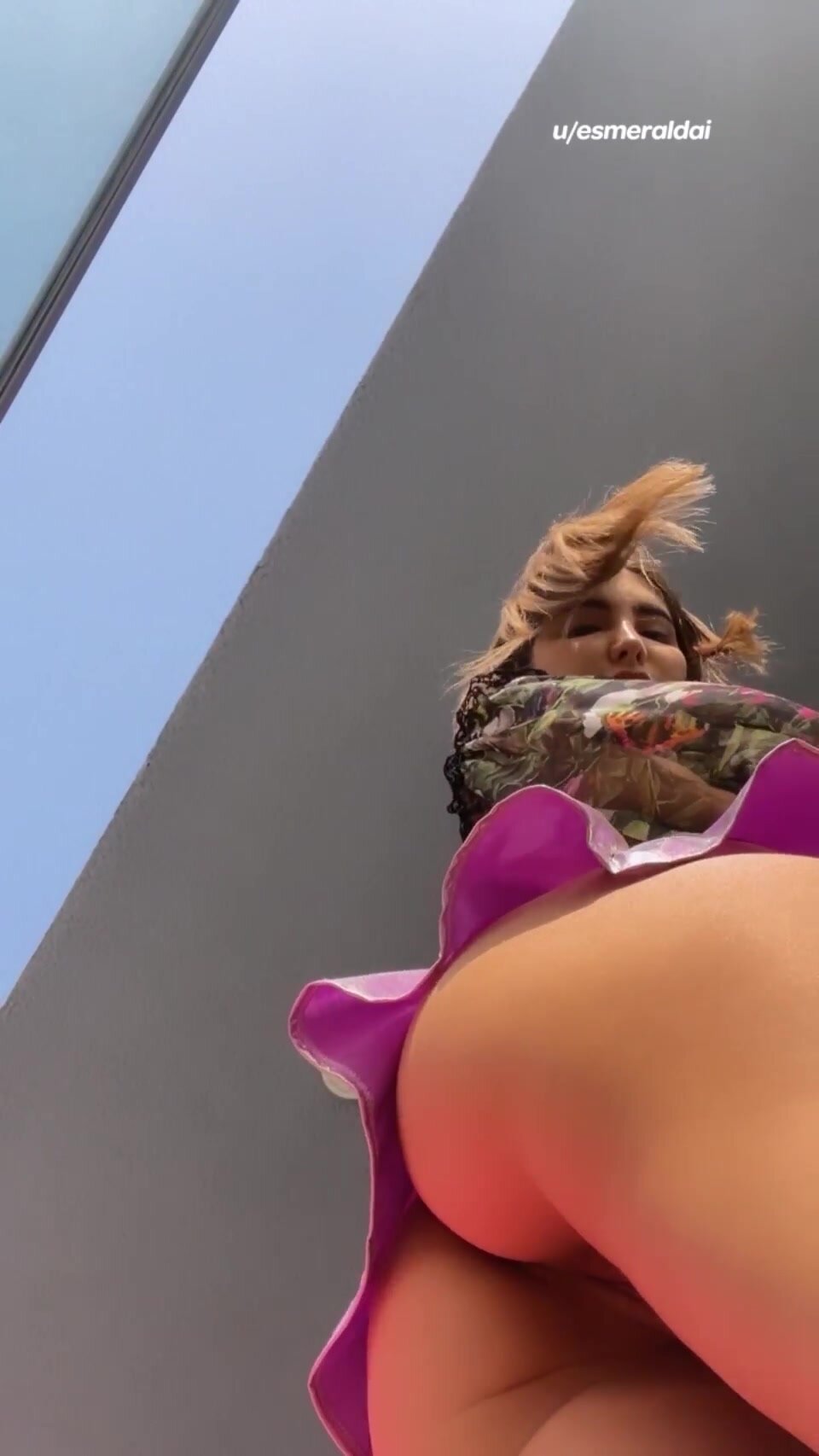 Nothing else under my skirt