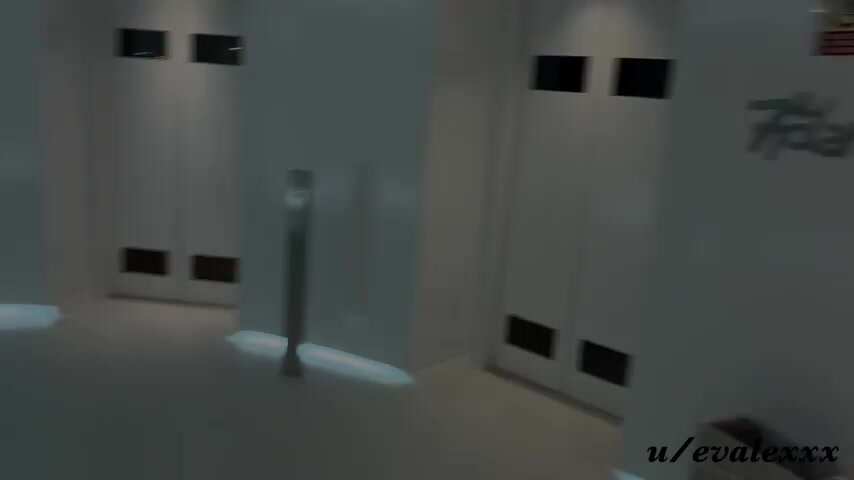 We don’t get bored while waiting for a movie at the cinema with bull. I asked my hubby if I could have some fun and he said yes! I love teasing him in public))