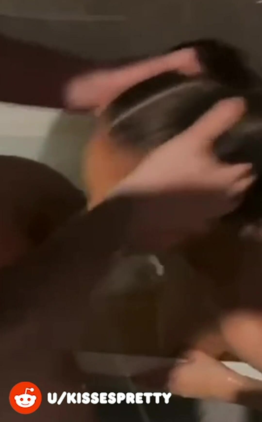 Taking a thick load with a smile on my face