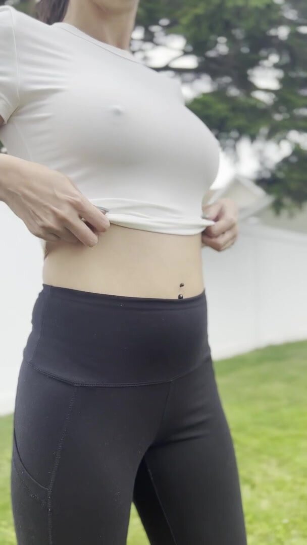 Who else loves getting naughty outside?