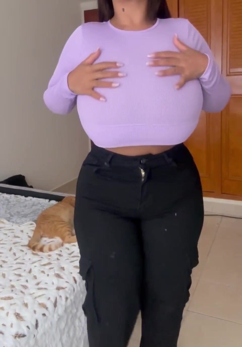 Are you by any chance into latinas with huge milkers?