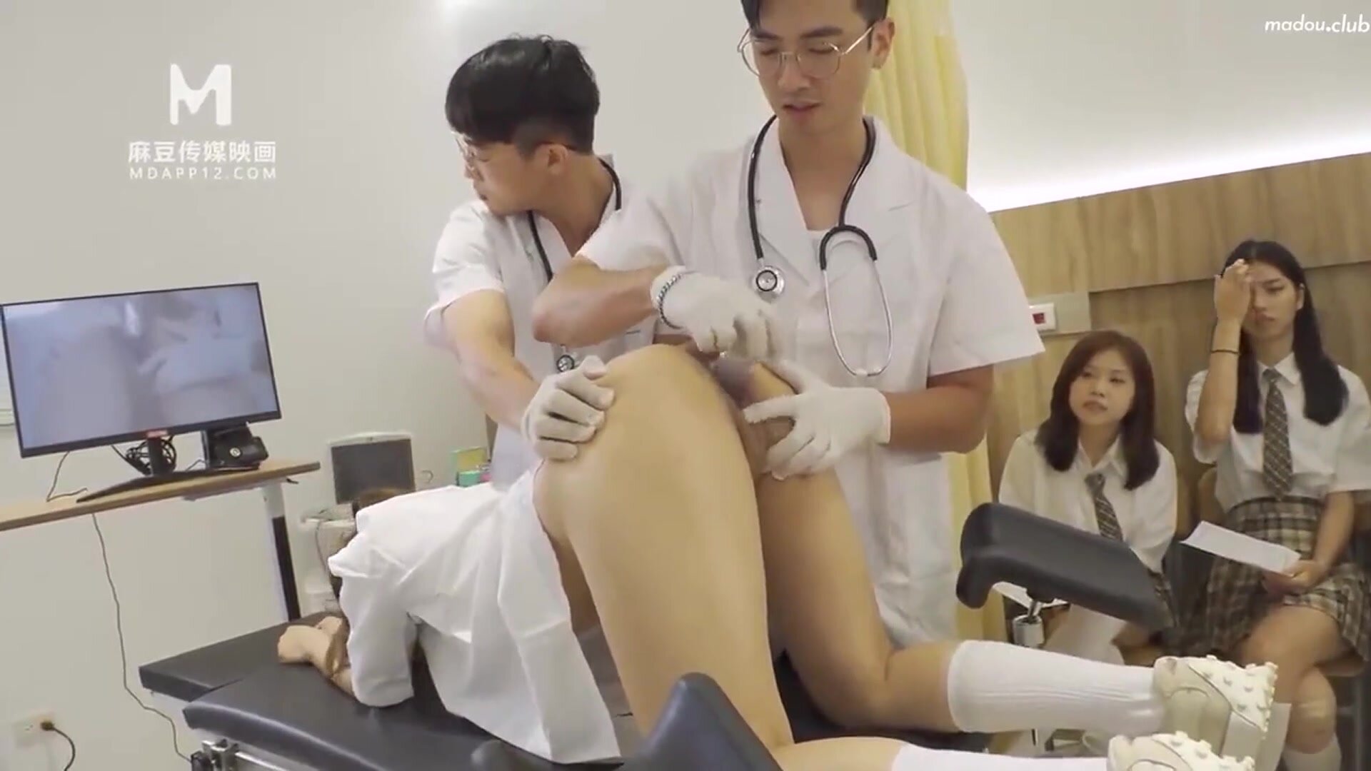 checking her pH levels