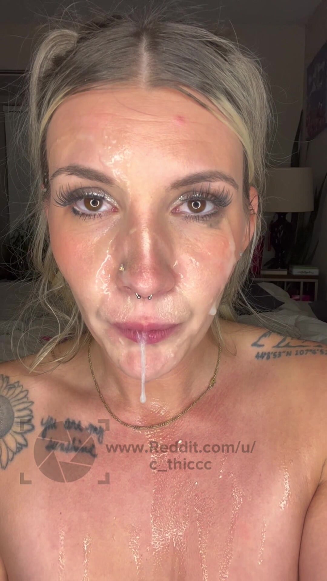 Paint my face like this every day