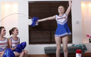 Chearleeders fuck their pervy coach