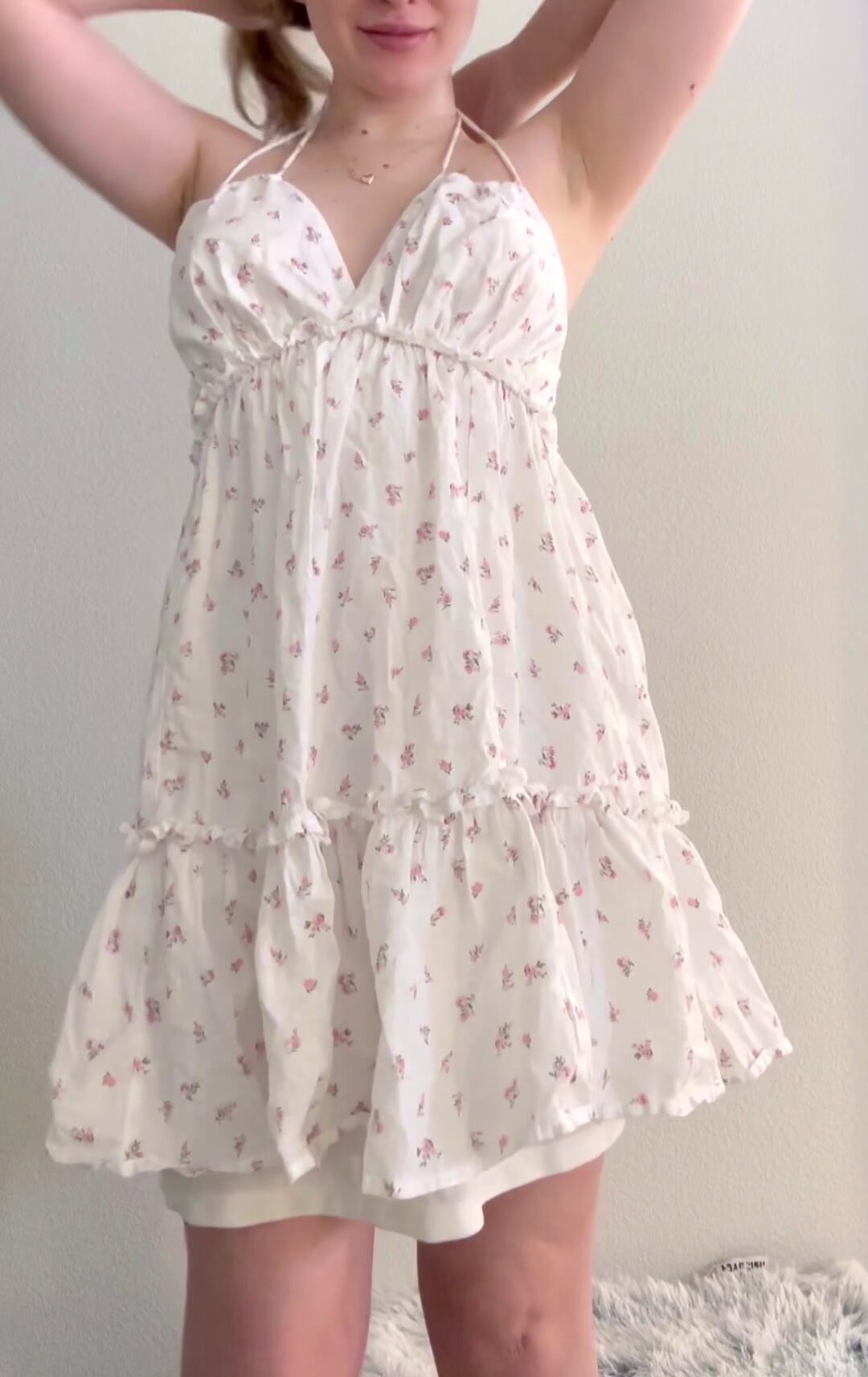 Let’s get this dress off after a long day of classes