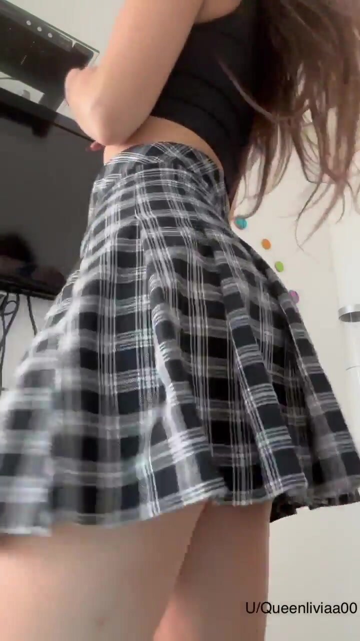 No panties underneath of course