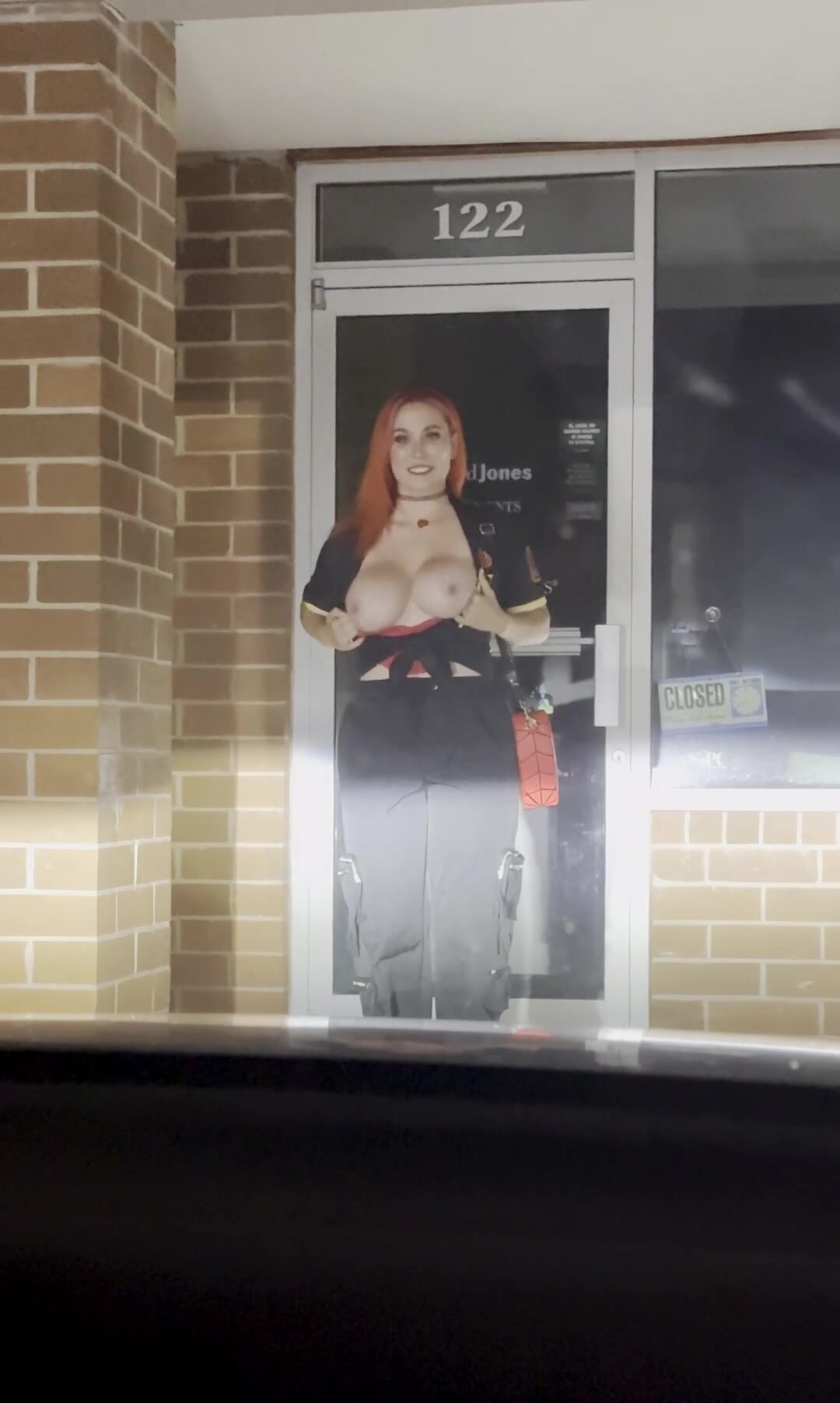 Revealing my tits is my version of flirting