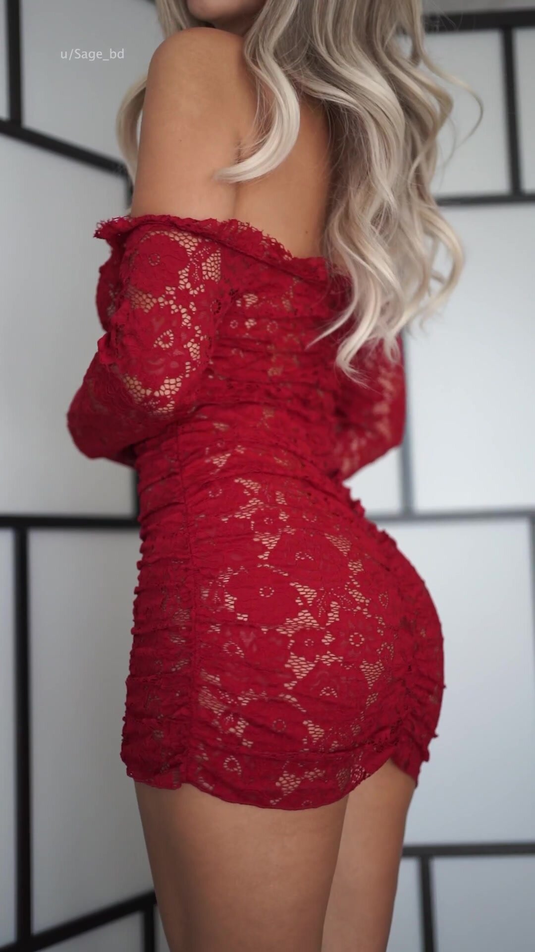 I'll take off this lovely dress