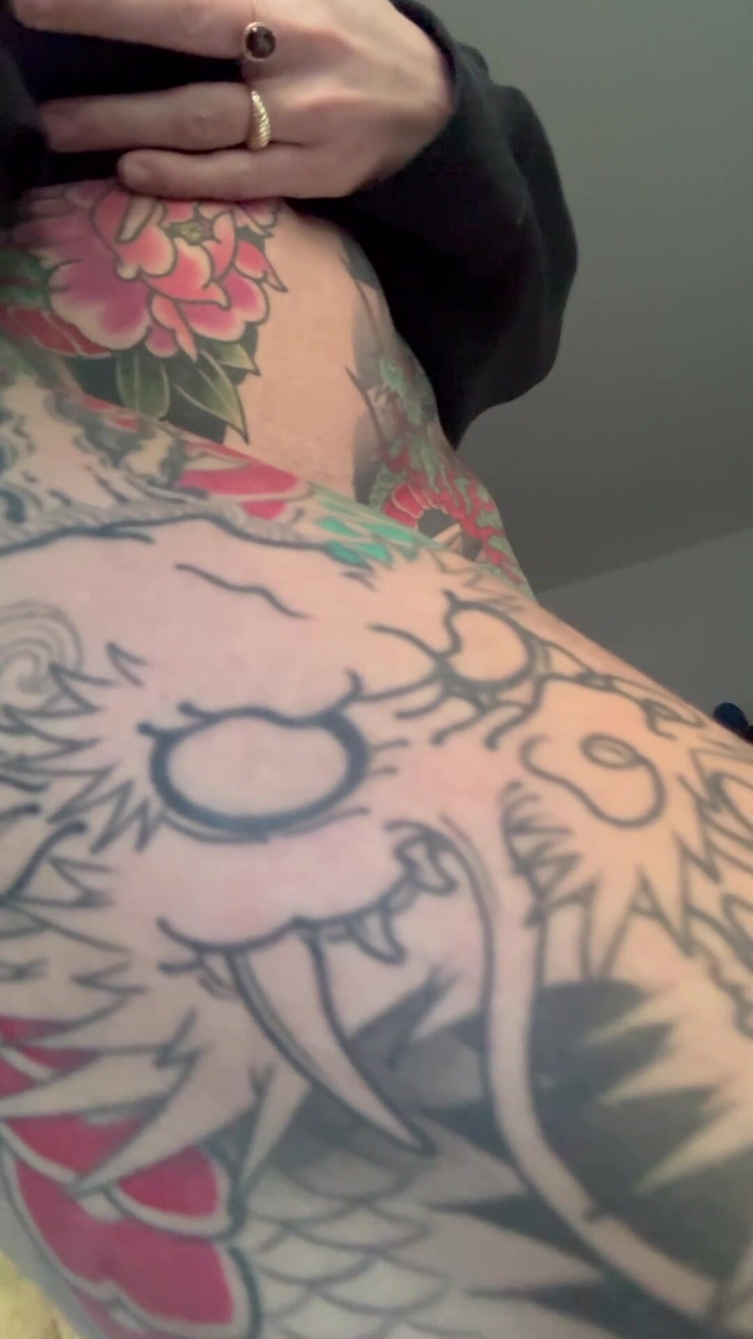 The dragon is my favorite tattoo