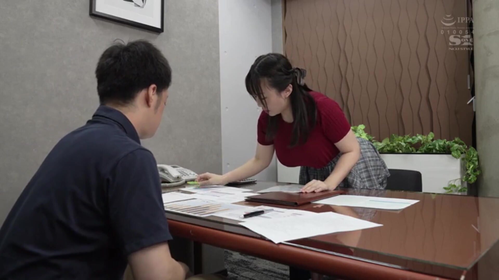 Momoka Kagura - Sexy Office Lady with a Huge Rack