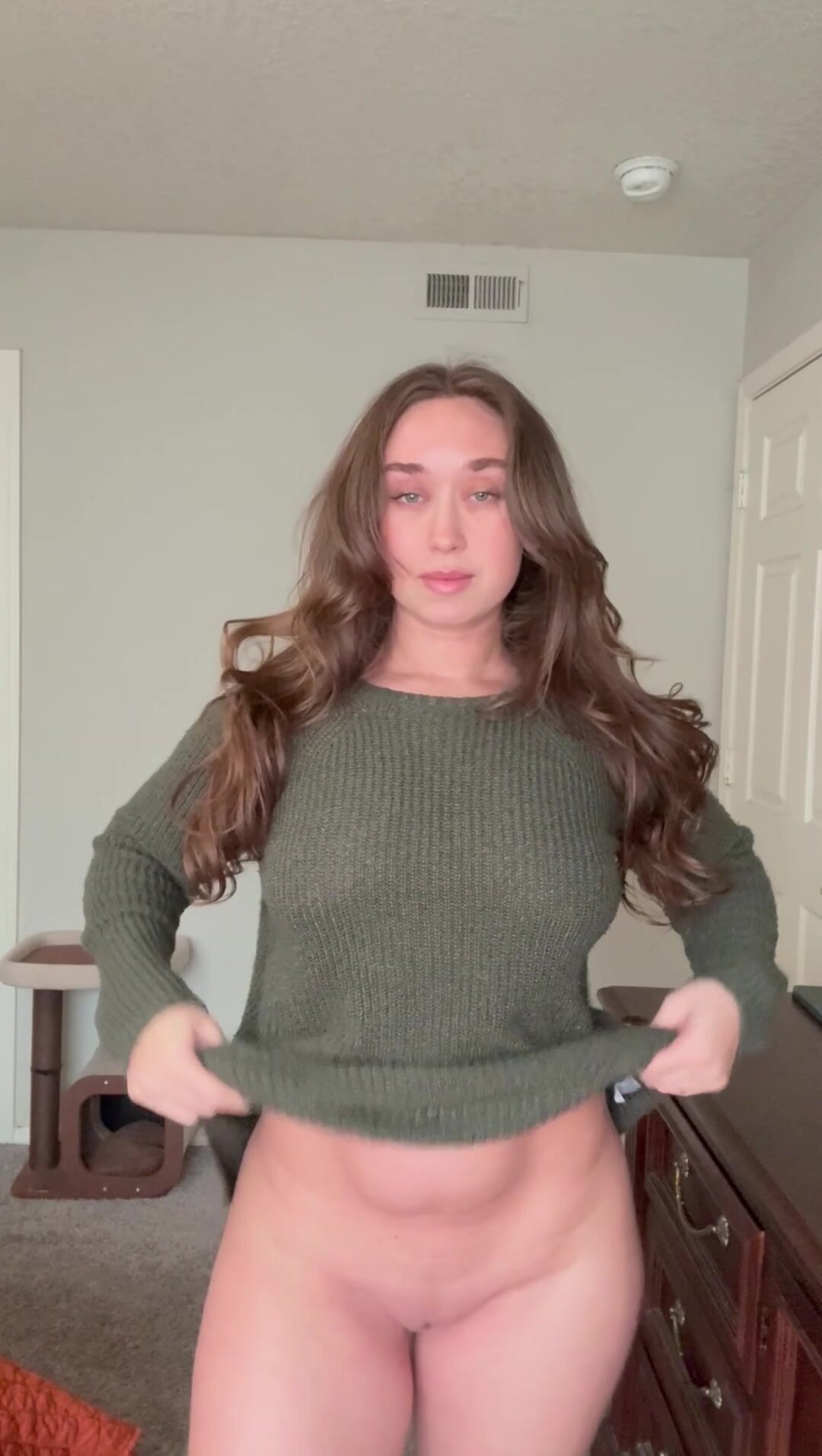 You won’t believe what’s under this sweater