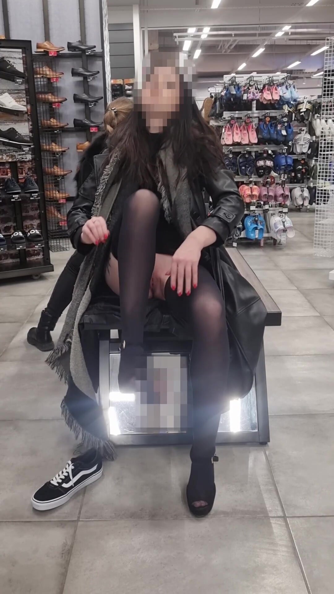 When I get caught flashing I can never tell if I feel embarrassed or turned on