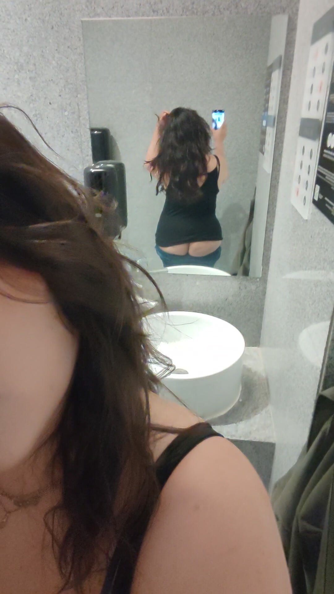 If you were my coworker what would you do if I sent you that ass to waist ratio video from the office bathroom?