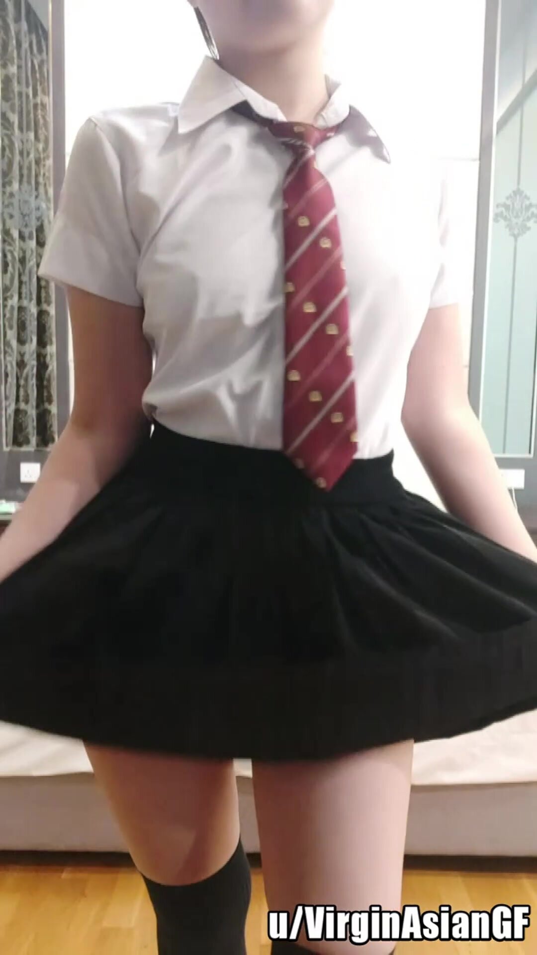 Will you fuck me with my Japanese schoolgirl tie still on?