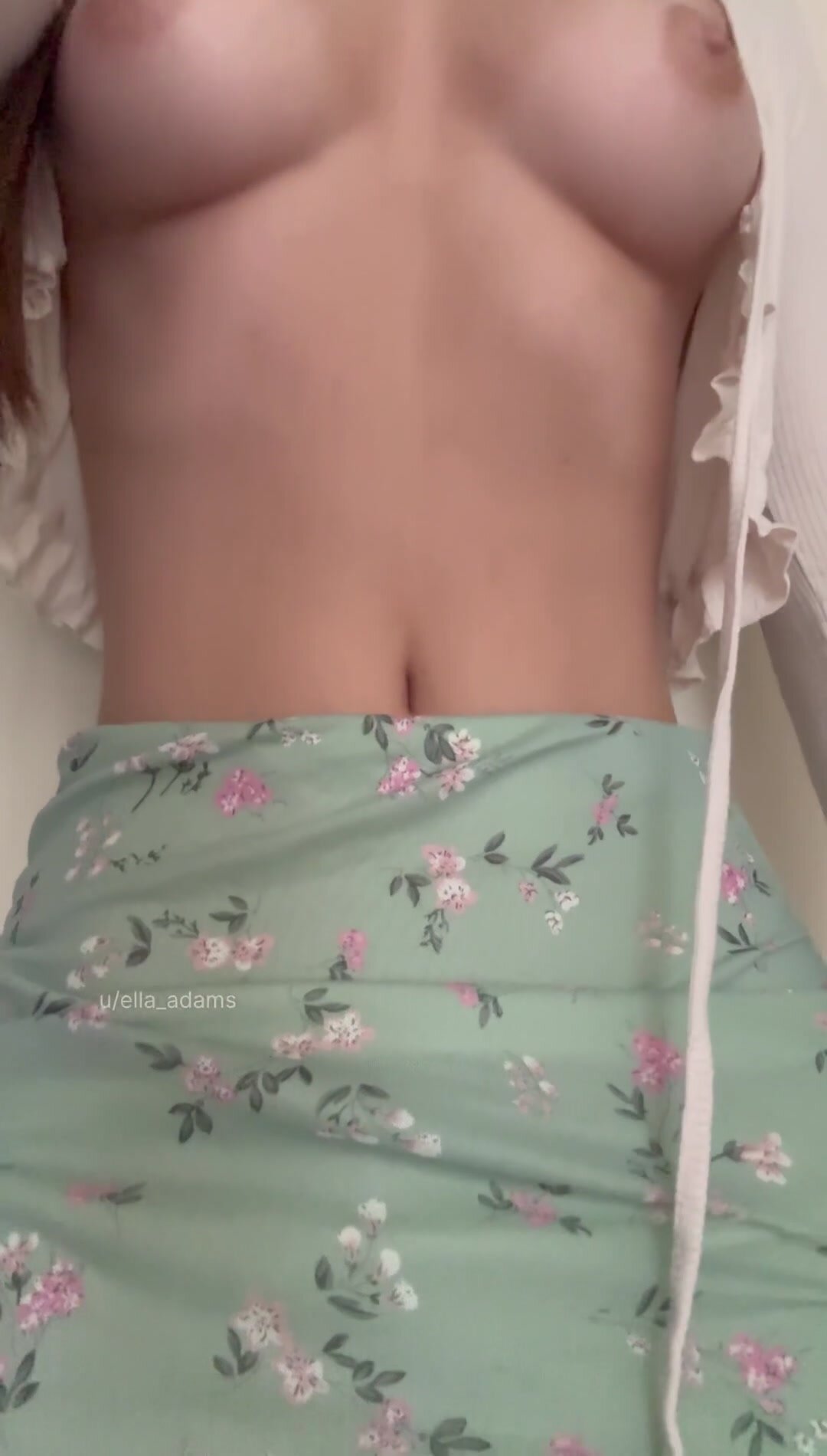 There’s a sweet surprise waiting under my skirt