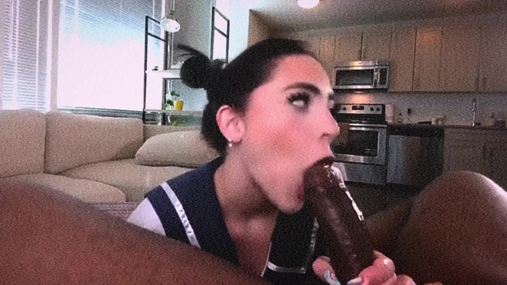 every black cock deserves her throat