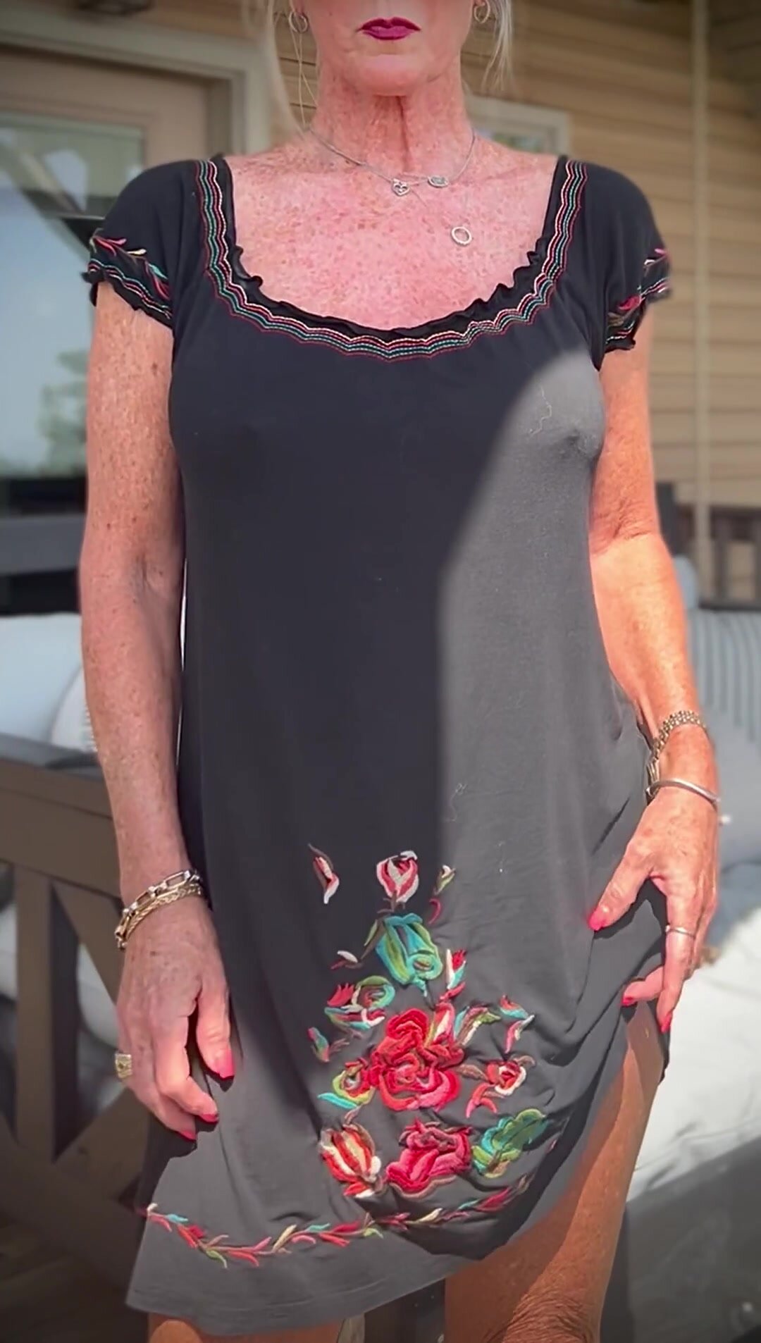 Getting naked in the sun