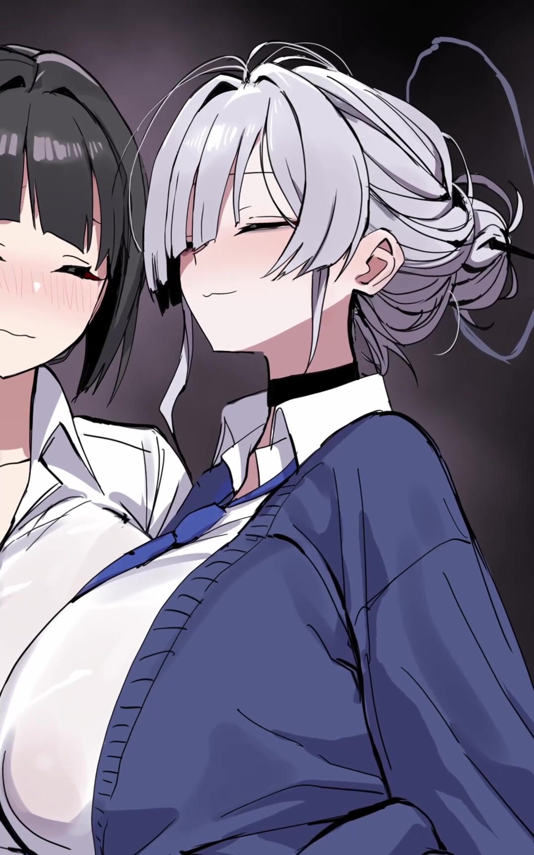 Helping out her co-worker ~ Artist: Enarane