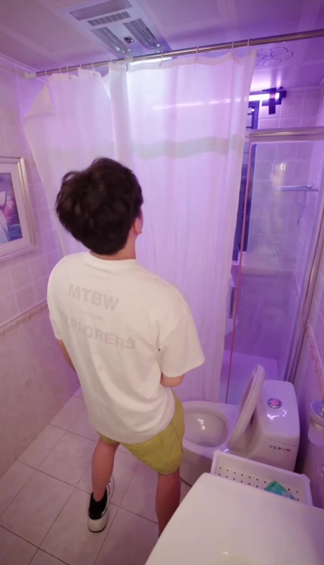 remember to check your surroundings first