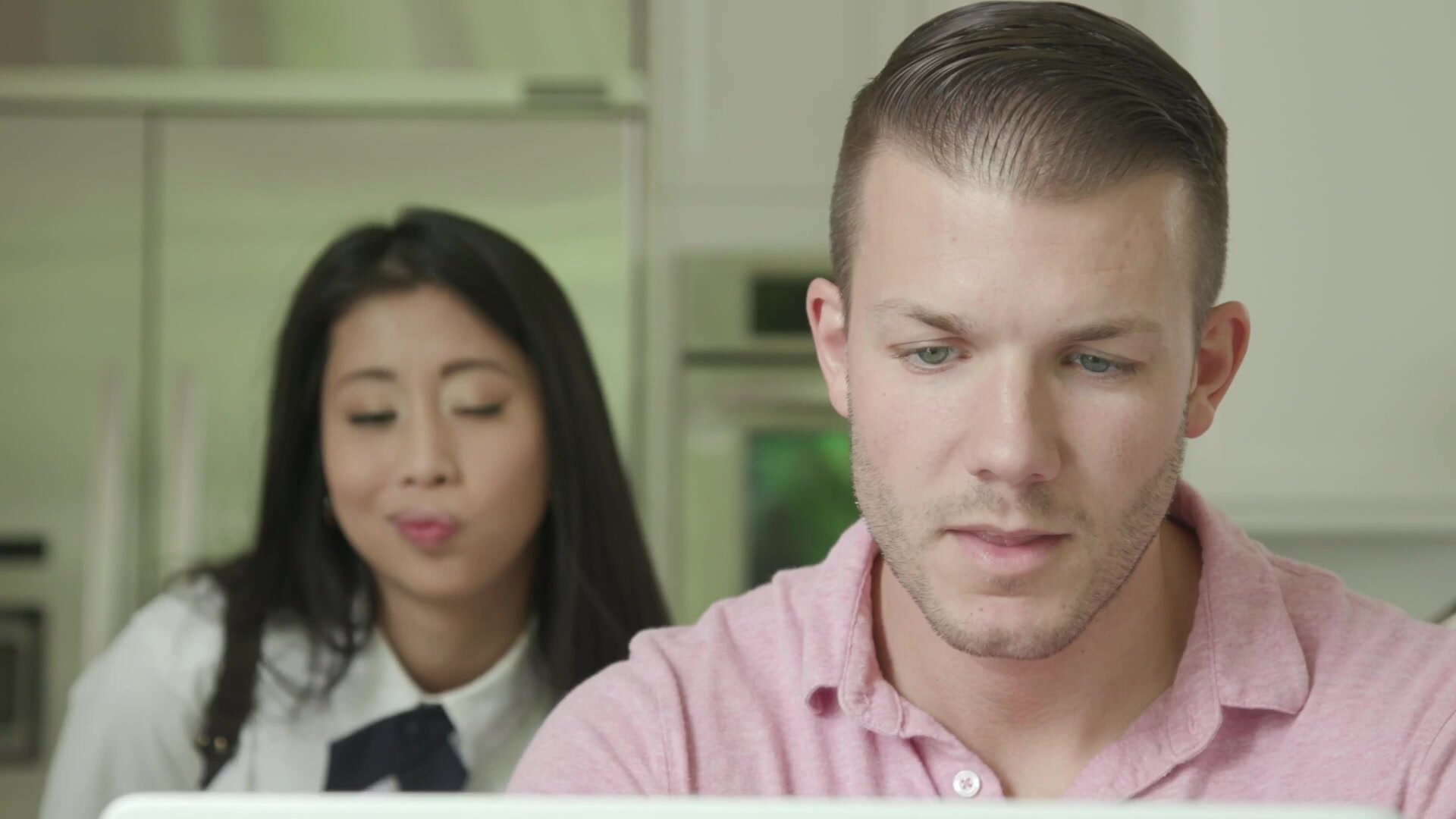 Jade Gives Stepbro Hands On Lessons