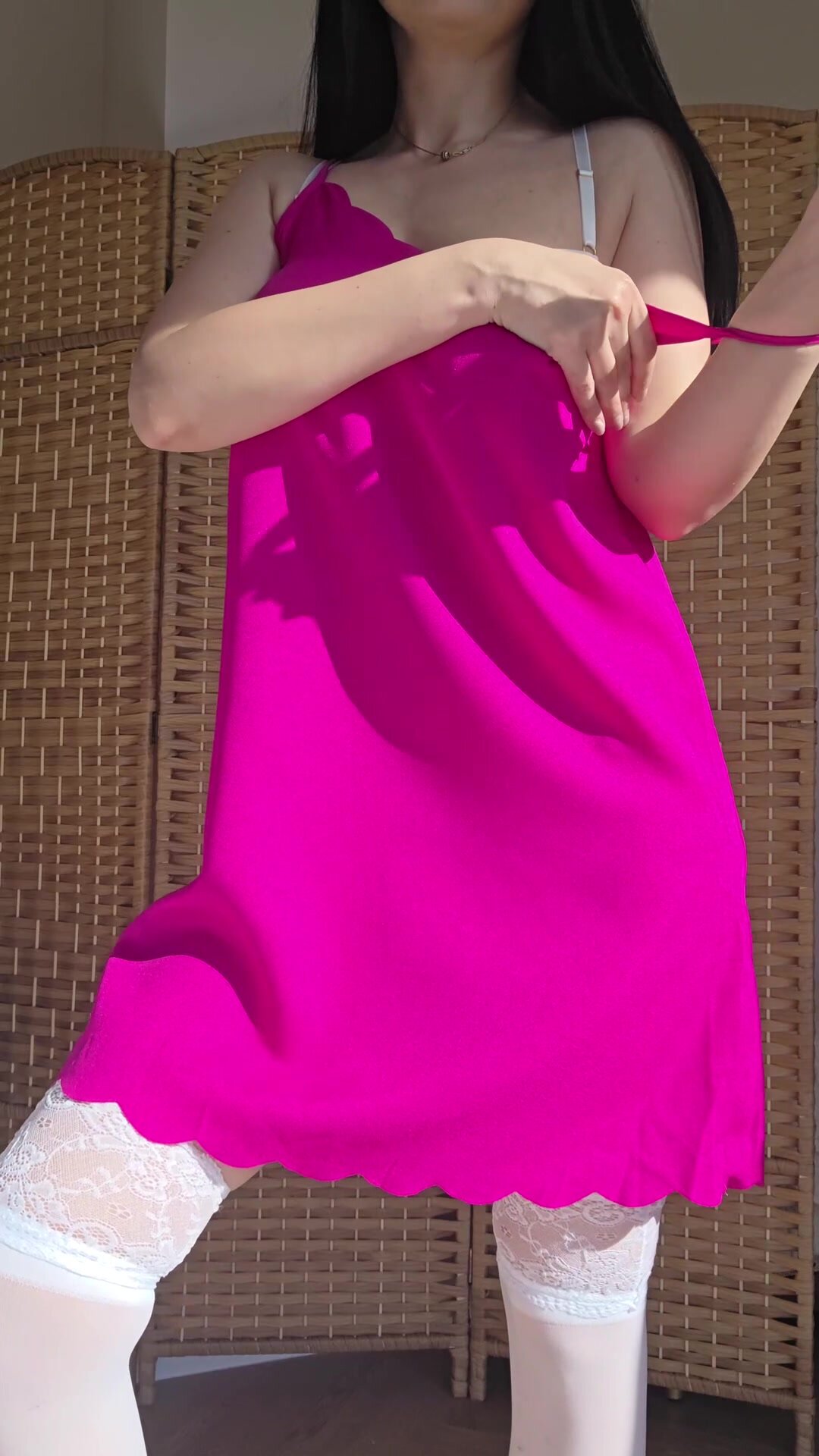 This pink dress hides big surprises