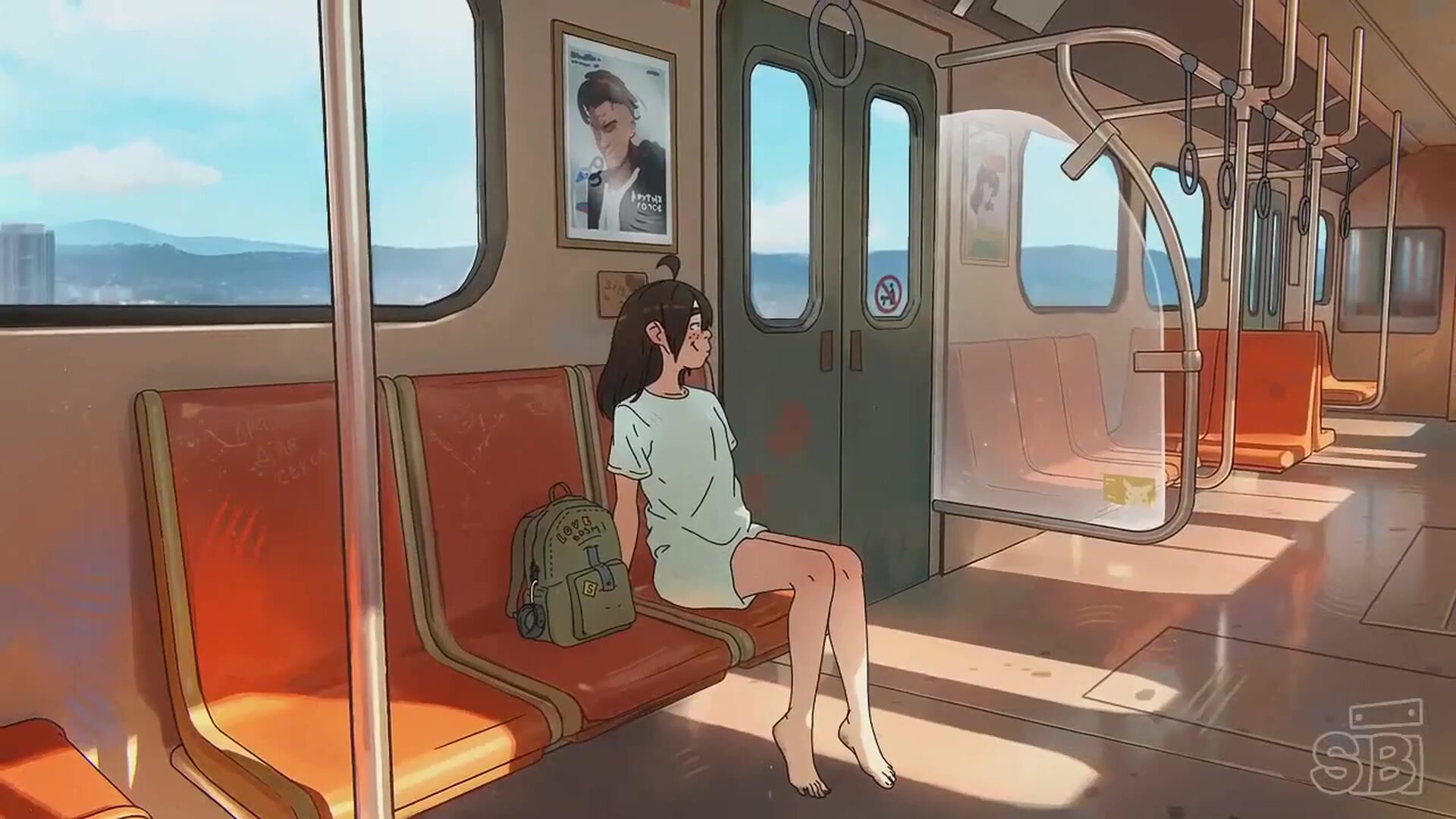 Public Train Ass & Pussy Flash sibi