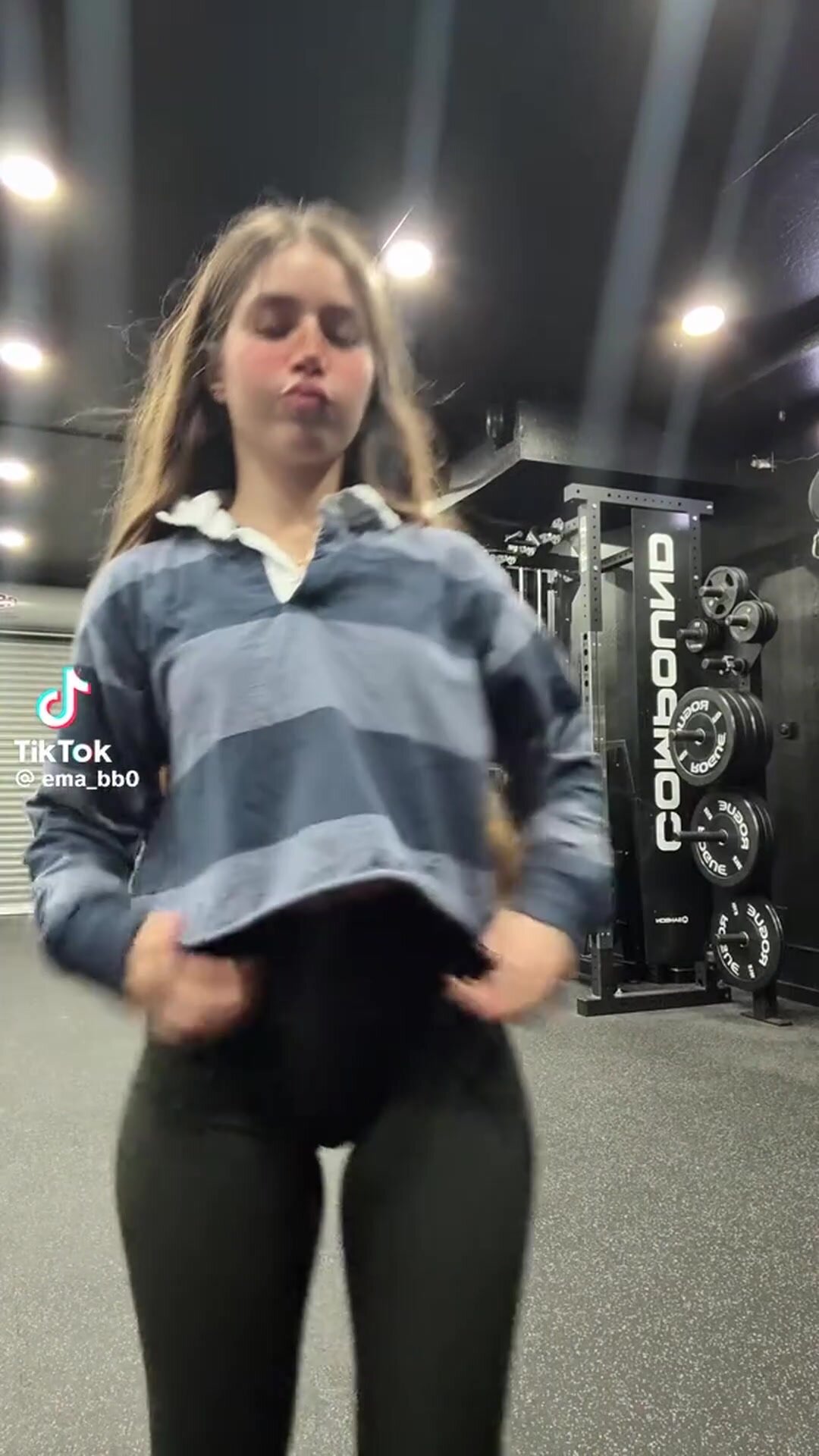 At the gym