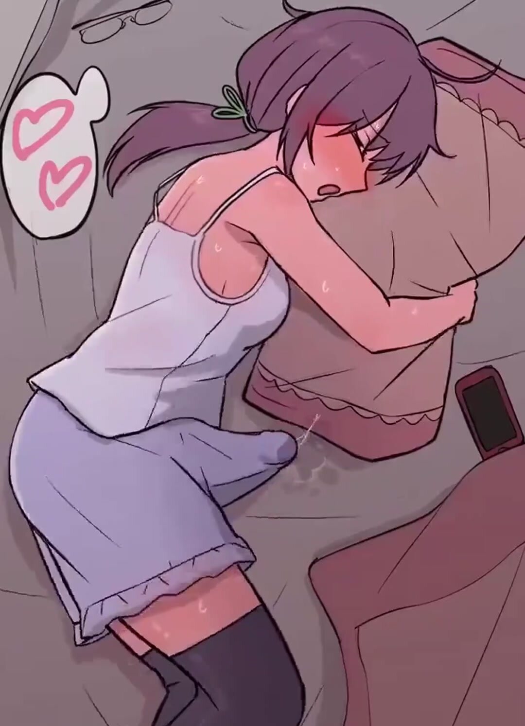 something is interfering artist shiwa_kou