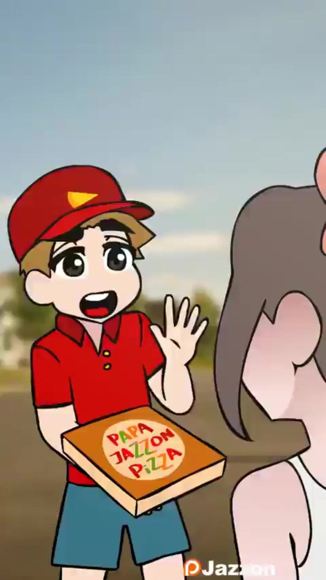 The traditional method of compensating the pizza delivery man