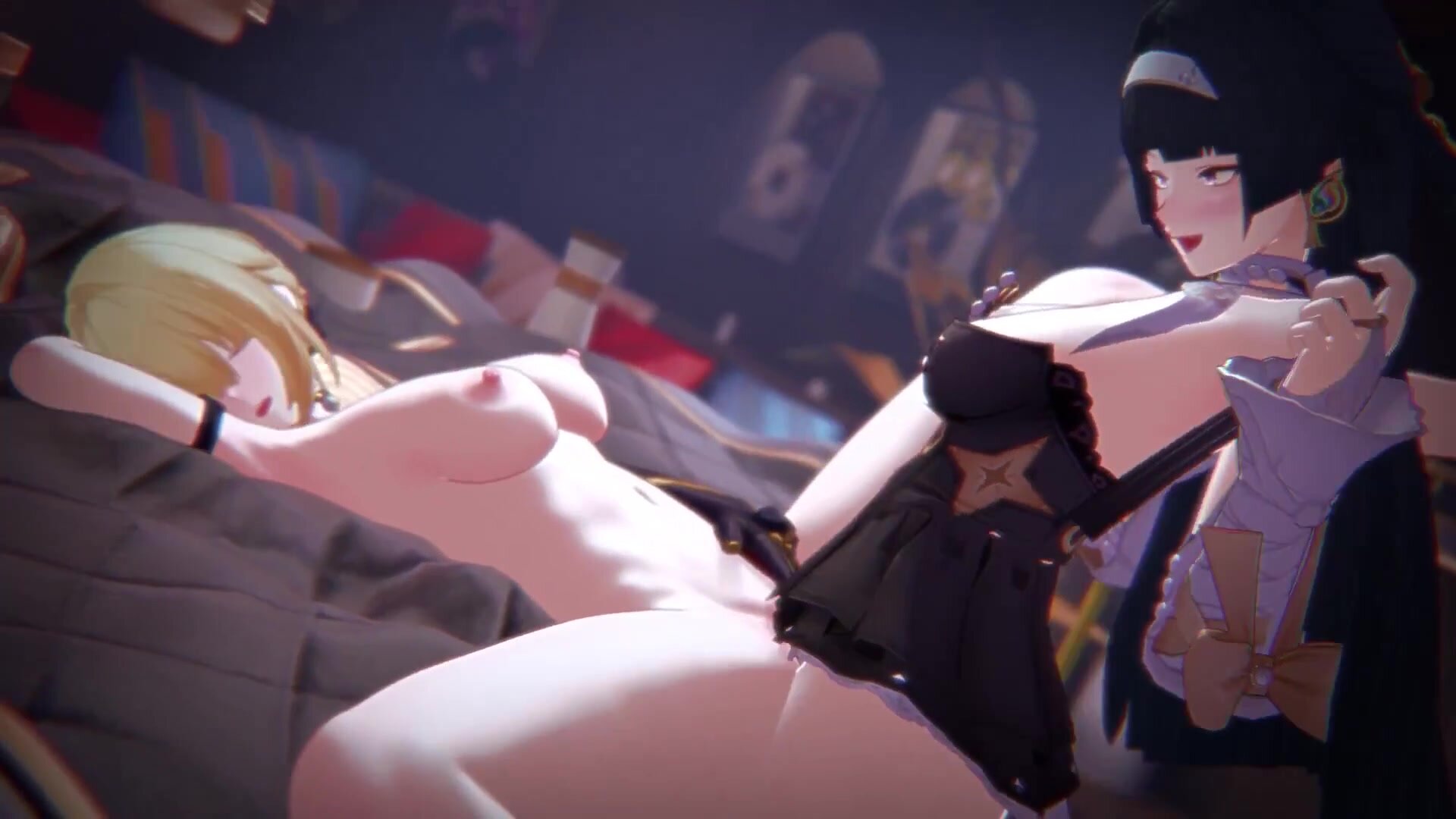 Astra pounds Evelyn deep RougeNine