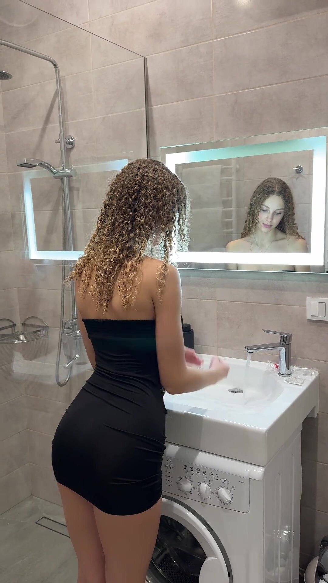 I always pretend I forgot to close the door so you can enjoy the view