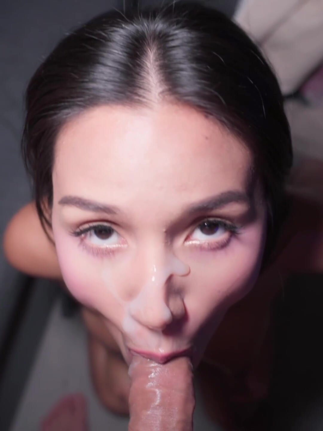 POV: cleanup moment with your asian cumslut