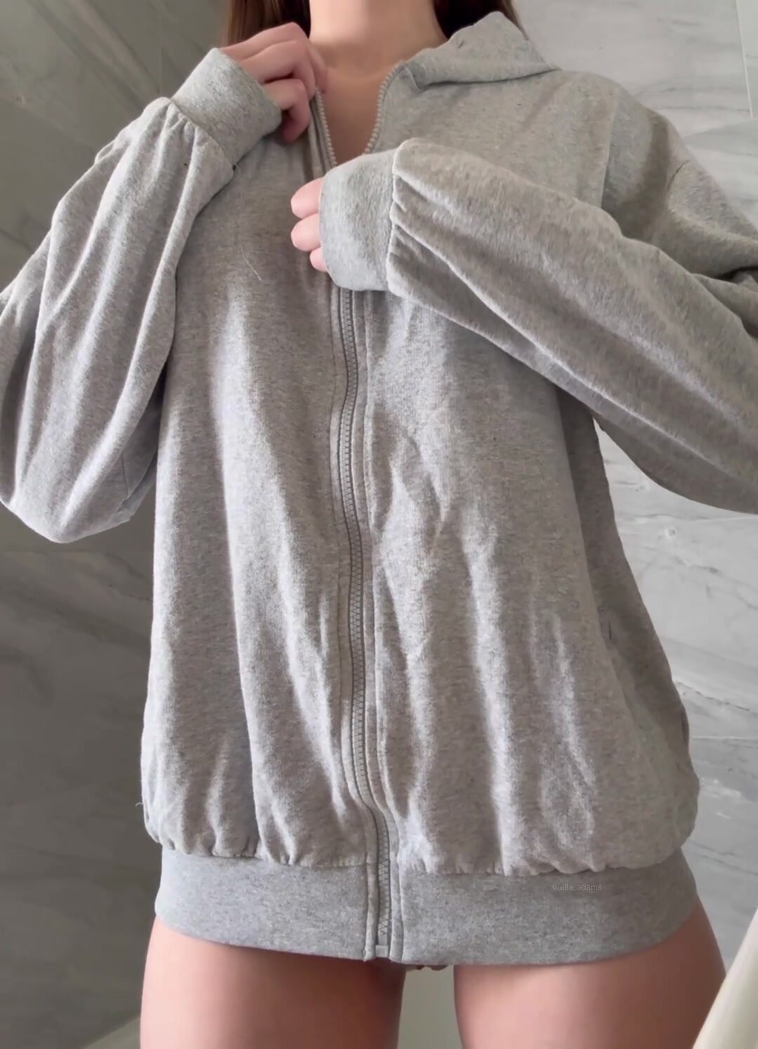 sweet view once I unzip <3