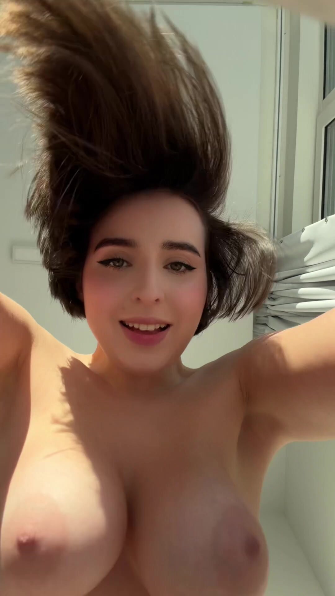 They should be in your mouth