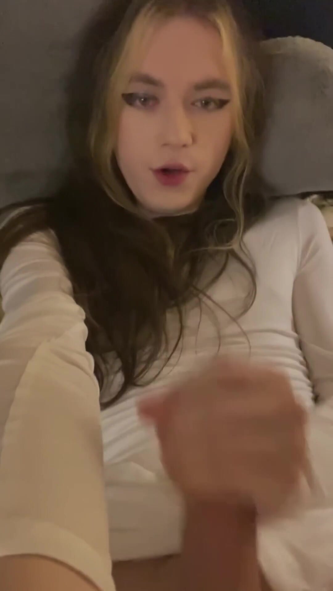 She's alone and greedy