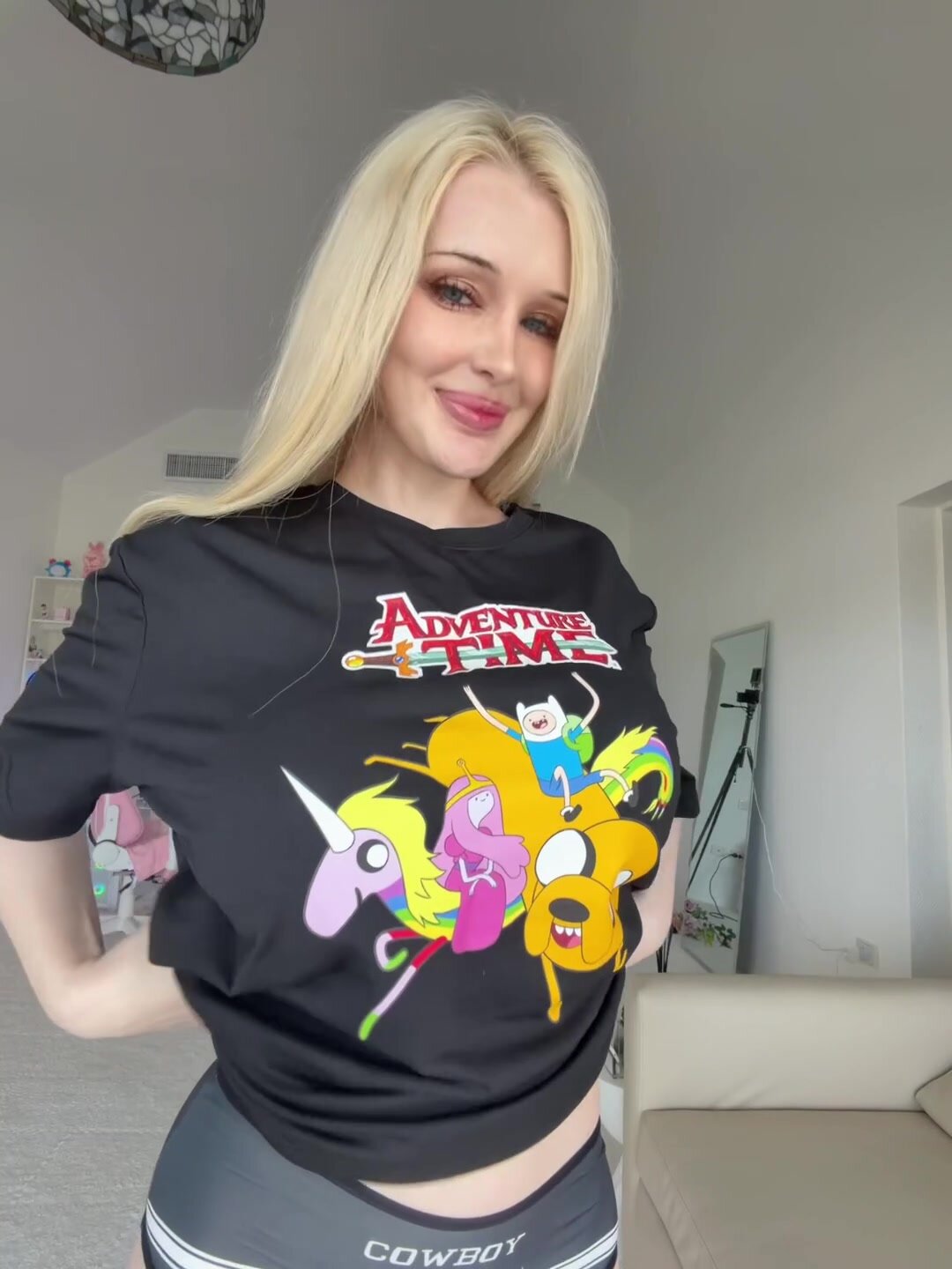bouncing my huge boobs right in your face