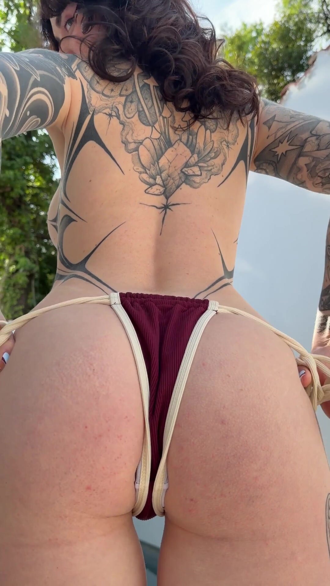 Slap that ass, literally