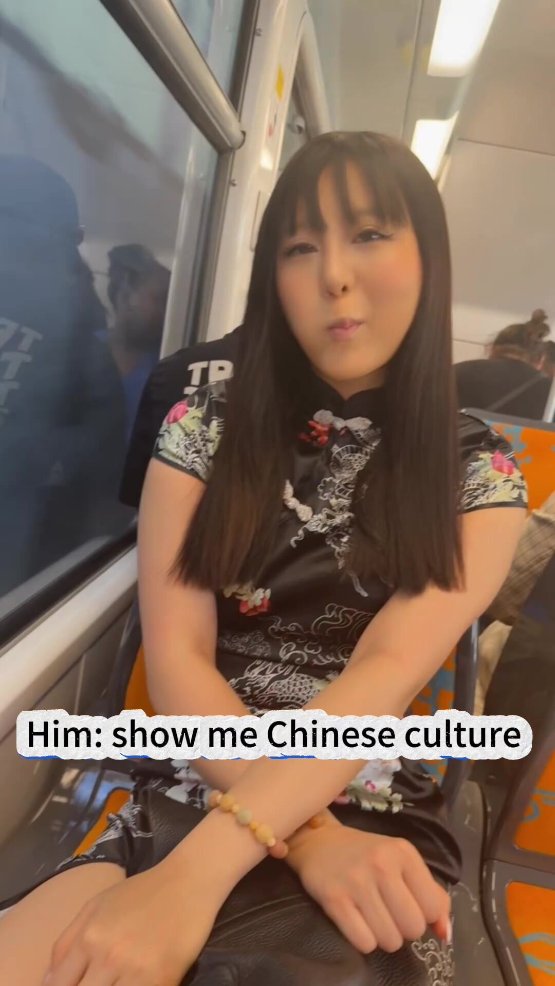 she show me the chinese culture