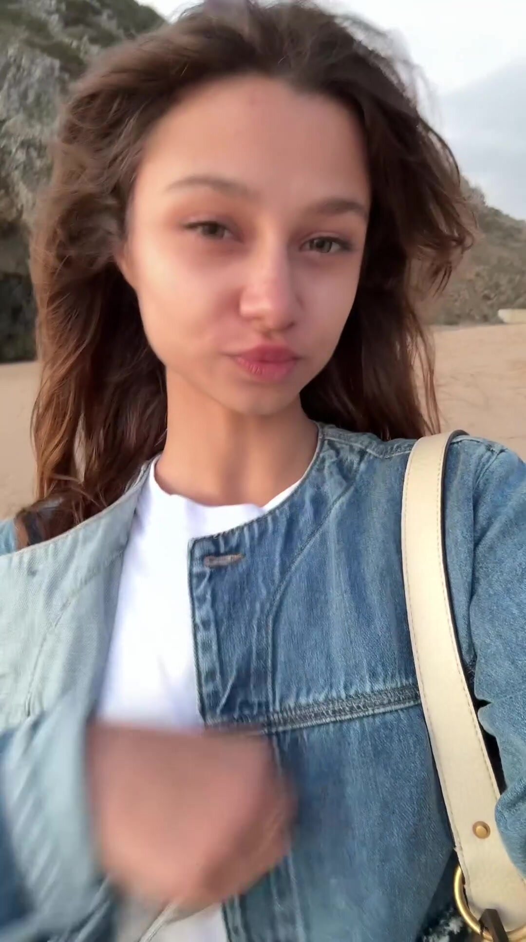 Сouldn’t resist a beach reveal